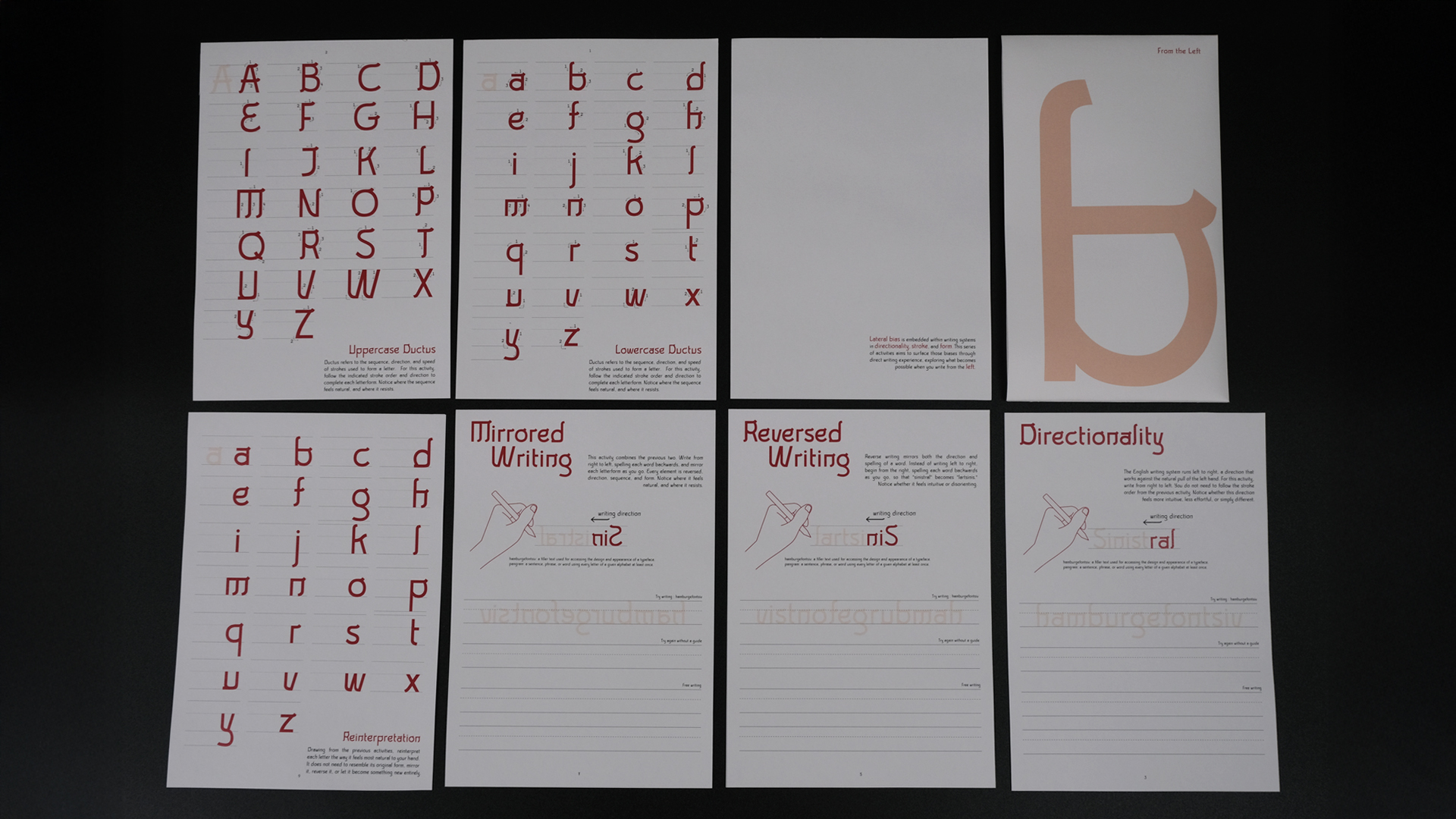 From the Left Design Layout Spread Showcase 4